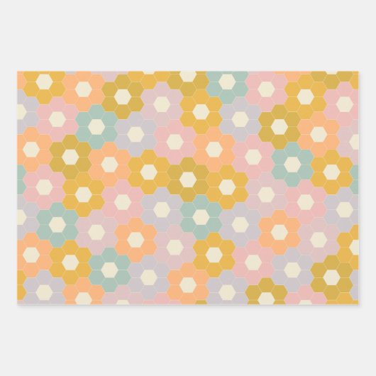 modern springstofpatroon in pasta inpakpapier vel (Voorkant 2)