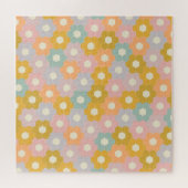 modern springstofpatroon in pasta legpuzzel (Horizontaal)