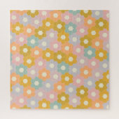  modern springstofpatroon in pasta legpuzzel (Verticaal)