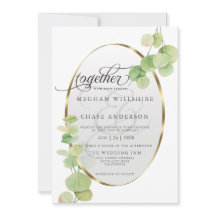 Modern Springtime Eucalyptus BarefootBride™