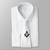 Modern Square en Compass Stropdas (Gebonden)