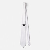 Modern Square en Compass Stropdas (Voorkant)