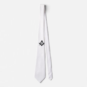 Modern Square en Compass Stropdas