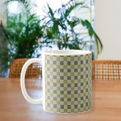 Modern Square Pattern Mug Koffiemok