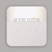 Modern Square Stud Earring Holder Square Vierkante Visitekaartje