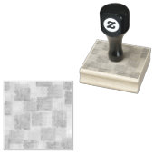Modern Squares Scrapbooking Rubberstempel (Gestempeld)