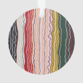 Modern Squiggles 2 Acryl Ornament (achterkant)