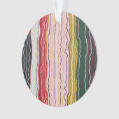 Modern Squiggles 2 Acryl Ornament (voorkant)