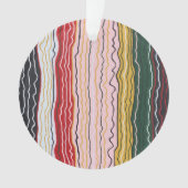 Modern Squiggles 2 Acryl Ornament (voorkant)