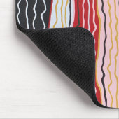 Modern Squiggles 2 Mousepad Muismat (Hoek)