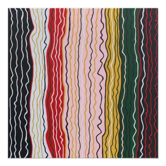 Modern Squiggles 2 Perfect Poster (Voorkant)