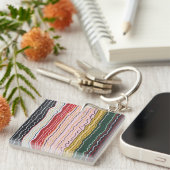 Modern Squiggles 2 Sleutelhanger (Voorkant Rechts)