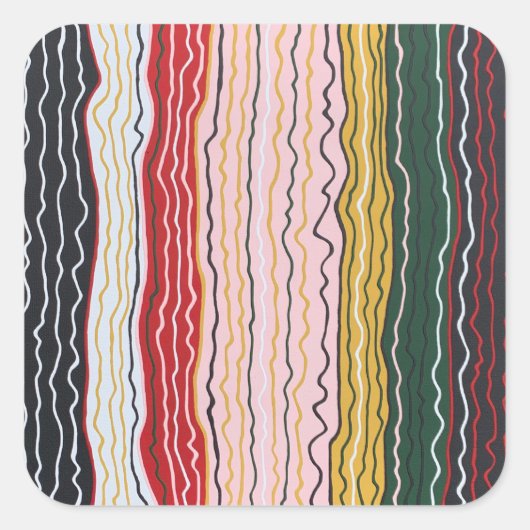 Modern Squiggles 2 Stickers (Voorkant)