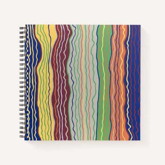 Modern Squiggles 3 Notitieboek (Voorkant)