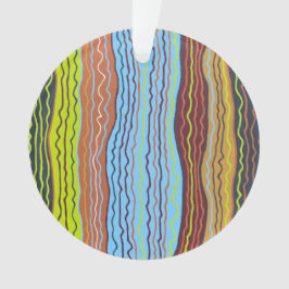 Modern Squiggles 4 Acryl Ornament