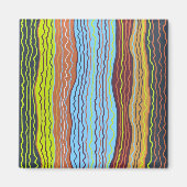 Modern Squiggles 4 magneet (Voorkant)