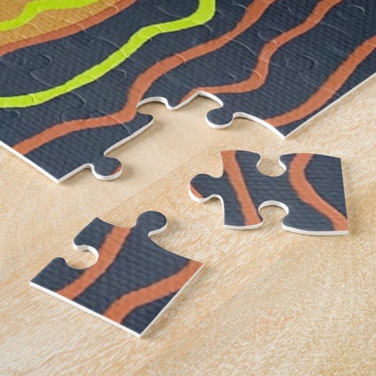 Modern Squiggles 4 Puzzel (Zijkant)