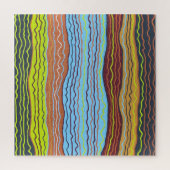 Modern Squiggles 4 Puzzel Legpuzzel (Verticaal)