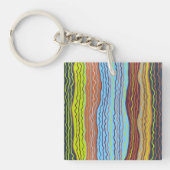 Modern Squiggles 4 Sleutelhanger (voorkant)