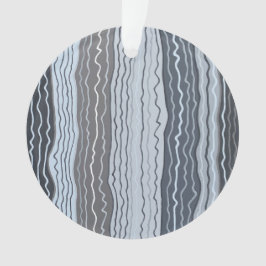 Modern Squiggles 5 Acryl Ornament