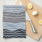 Modern Squiggles 5 keukenhanddoek (Quarter Fold)