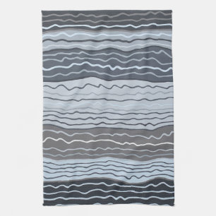 Modern Squiggles 5 keukenhanddoek