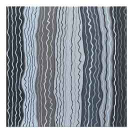 Modern Squiggles 5 Perfect Poster