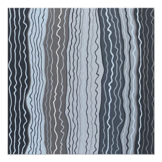 Modern Squiggles 5 Perfect Poster (Voorkant)