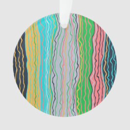 Modern Squiggles Acryl Ornament