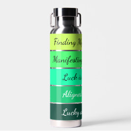 Modern St. Patrick’s Day Gradient Waterfles