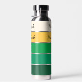 Modern St. Patrick’s Day Gradient Waterfles (Rechts)