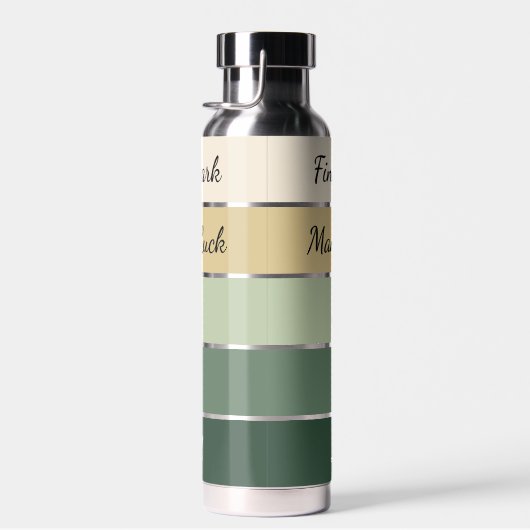 Modern St. Patrick’s Day Gradient Waterfles (Rechts)