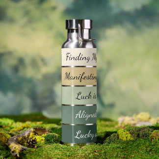 Modern St. Patrick’s Day Gradient Waterfles