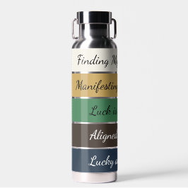 Modern St. Patrick’s Day Gradient Waterfles