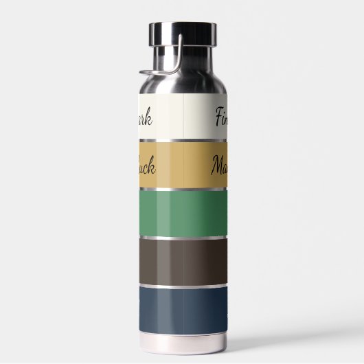 Modern St. Patrick’s Day Gradient Waterfles (Rechts)