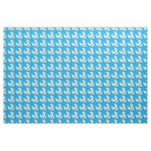 Modern Star Geometric - cerulean and sky blue Stof (Yard (91,4 cm))