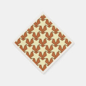 Modern Star Geometric - crème en kamelan Servet (Hoek)
