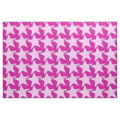 Modern Star Geometric - Fuchsia and ice roze Stof (Fat Quarter)