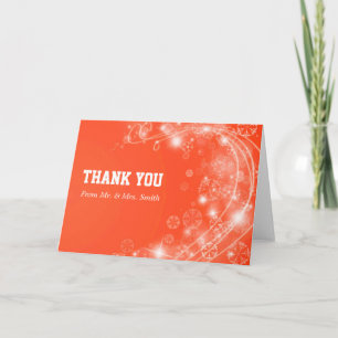 Modern Star Glitter Confetti Sparkles Bedankt