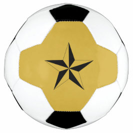 Modern Star Mark Soccer Ball with Unique Design Voetbal