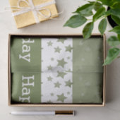Modern Star Patterned Tissuepapier (Geschenk)