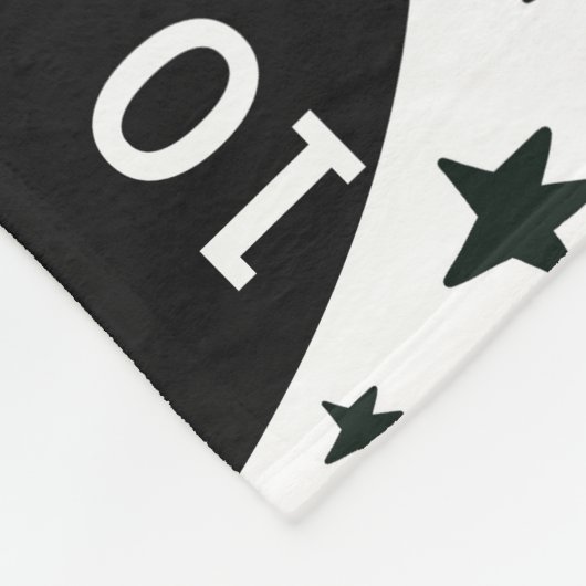 Modern Stars Baby Milestone Blanket Fleece Deken (Hoek)