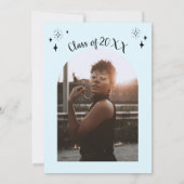 Modern Stars High School Afstuderen Aankondiging (Achterkant)