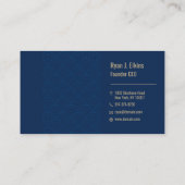 Modern Startup, CEO & Founder Visitekaartje (Achterkant)