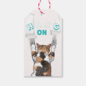 Modern Stay Positive Gift Kaart- Wees passief Cadeaulabel (Voorkant)