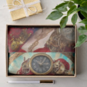 Modern Steampunk Tissue Paper Tissuepapier (Geschenk)