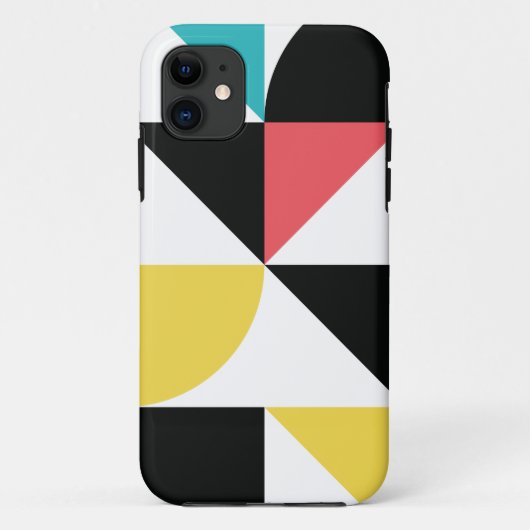 Modern, stedelijk, kleurrijk, leuk geometrisch pat Case-Mate iPhone case (Achterkant)