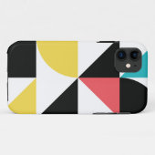 Modern, stedelijk, kleurrijk, leuk geometrisch pat Case-Mate iPhone case (Achterkant (horizontaal))