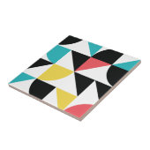 Modern, stedelijk, kleurrijk, leuk geometrisch pat tegeltje (Zijkant)