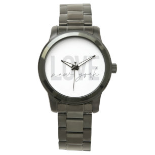 Modern, stedelijk, koel eenvoudig ontwerp van Love Horloge